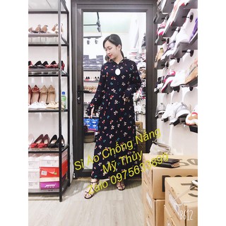Áo Chống Nắng Mỹ Thủy Loại 3 Lớp, Áo Chống Nắng Toàn Thân Lanh Nhung Cao Cấp Mã M04 3 Lớp - SALE