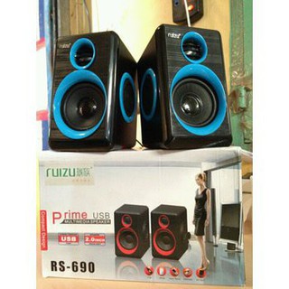 GIÁ TỐT - LOA 2.0 RUIZU RS 690- NGUỒN USB - PPL01
