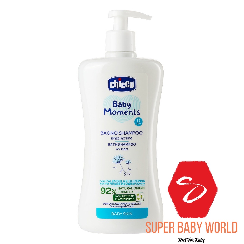 Sữa tắm gội chiết xuất Hoa cúc 0M+ Chicco