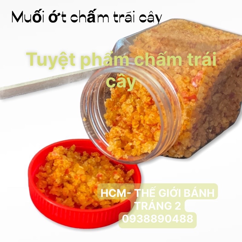 Mã GROXUAN1 giảm 8% đơn 150K HCM - muối ớt tỏi Tây Ninh siêu cay chấm trái