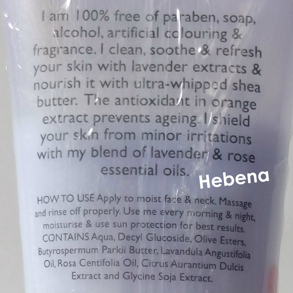 Sữa rửa mặt lavender - Aroma Magic Lavender Face Wash - hebenastore