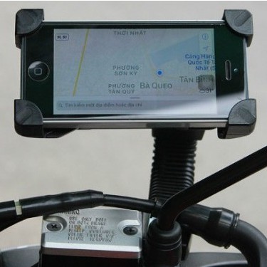 BÁN BUON - Giá đỡ điện thoại xe máy - Lắp gương - LOẠI XỊN