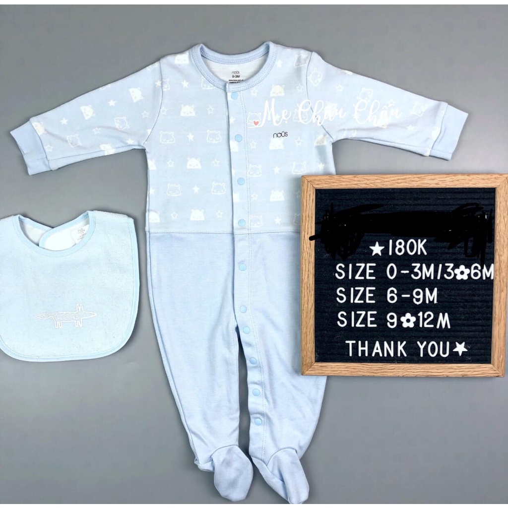 NOUS body thu đông cho bé trai, bé gái chính hãng