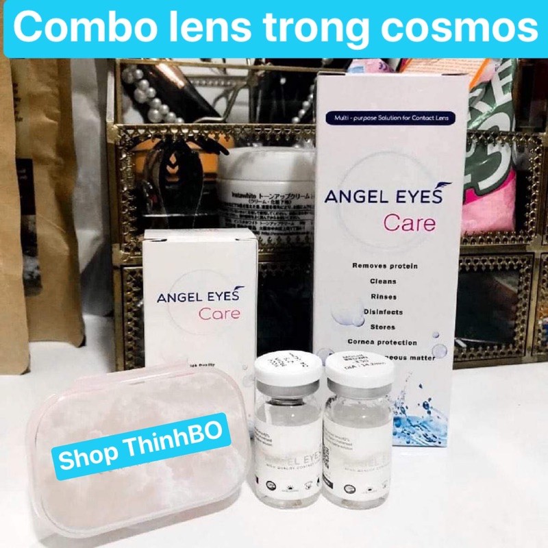 Lens trong cosmos - ngâm - nhỏ - combo - ảnh sản phẩm 1