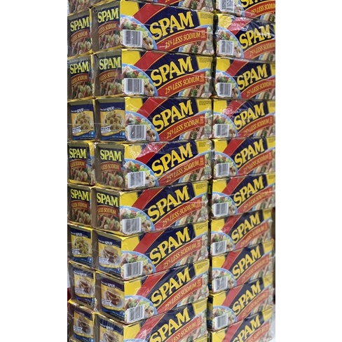 Thịt hộp Spam giảm mặn 25%