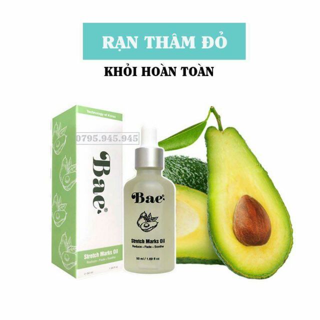 Dầu trị rạn BAE tinh chất bơ ( 50ml )