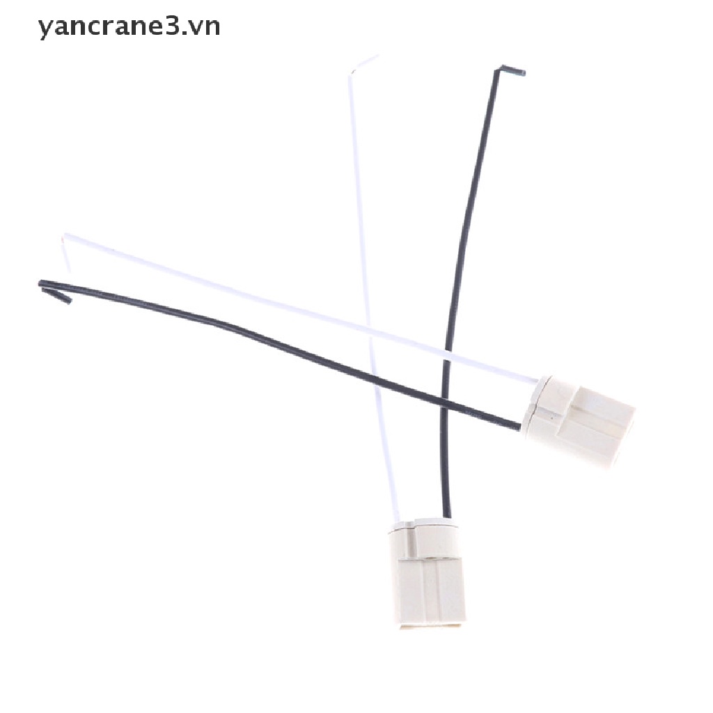 Bộ 5 Chuôi Cắm G9 Bằng Sứ Chuyên Dụng Cho Đèn LED Kèm Giá Đỡ