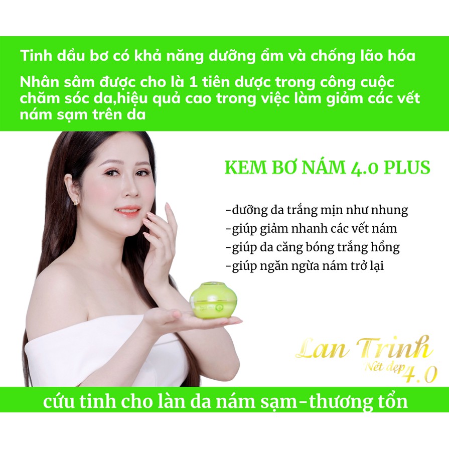 KEM BƠ NÁM 4.0 PLUS - KEM BƠ CAO CẤP 40G