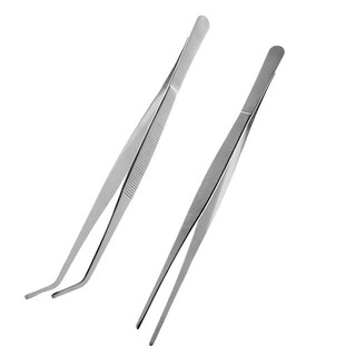 Kẹp nhíp con/thẳng bằng inox dài 27 cm chống rỉ cắm cây thủy sinh hoặc gắp cá, vật liệu trong hồ
