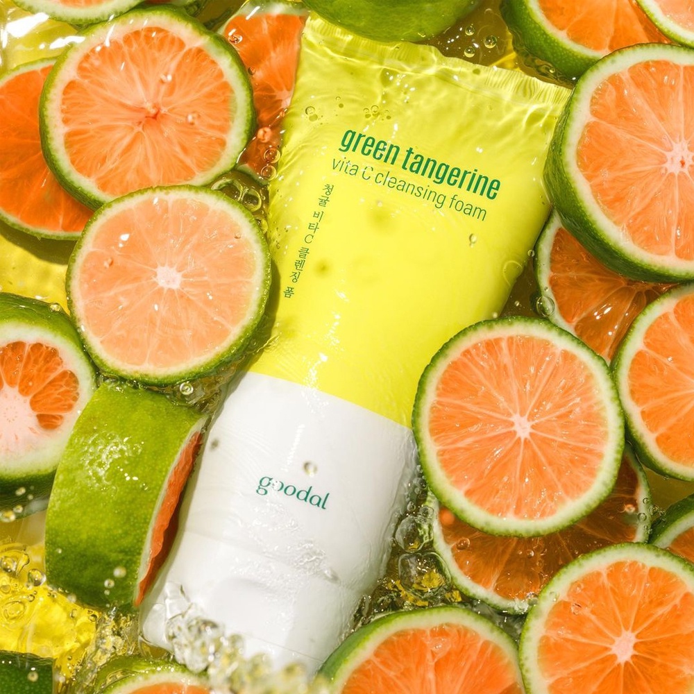 Sữa Rửa Mặt Goodal Green Tangerine Vita C Cleansing Foam 150Ml