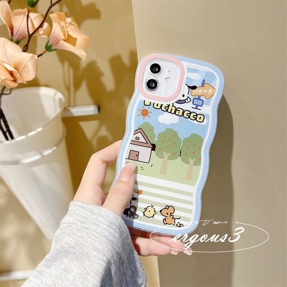 Ốp Điện Thoại Mềm Họa Tiết Đáng Yêu Cho iPhone 14 13 12 11 Pro Max SE2020 X XR Xs Max 7 8 Plus