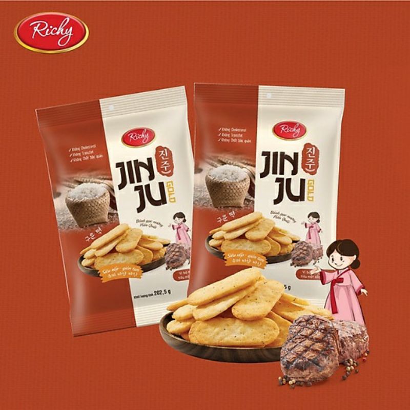 BÁNH GẠO JINJU RICKY