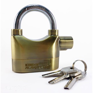 Ổ khoá ổ khóa hú Chống Trộm KinBar 110 dba màu nâu 2 chế độ