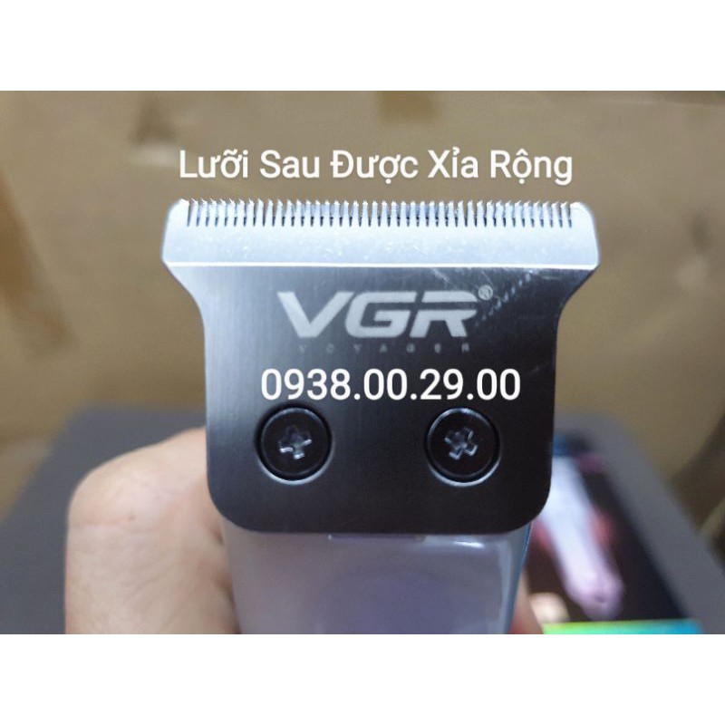 Tông Đơ Chấn Viền 2 Tốc Độ VGR V-071 Hàng Chính Hãng, Tông Đơ Cạo Viền, Cạo Đầu Cao Cấp Barber.(Ảnh thật)