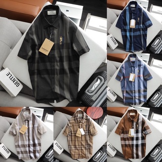 Sơ mi cộc tay caro BBR cotton loại 1 chính phẩm chống nhăn tuyệt đối