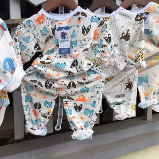 Bộ cotton giấy cho bé