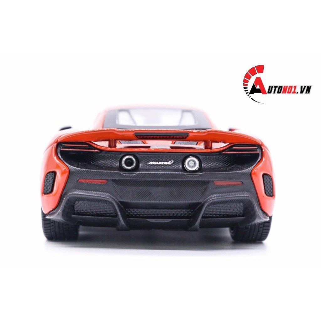 MÔ HÌNH XE MCLAREN 675LT ORANGE 1:24 WELLY 5171