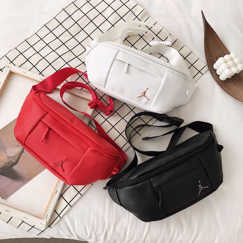 Túi bao tử Jordan chất liệu da size lớn
