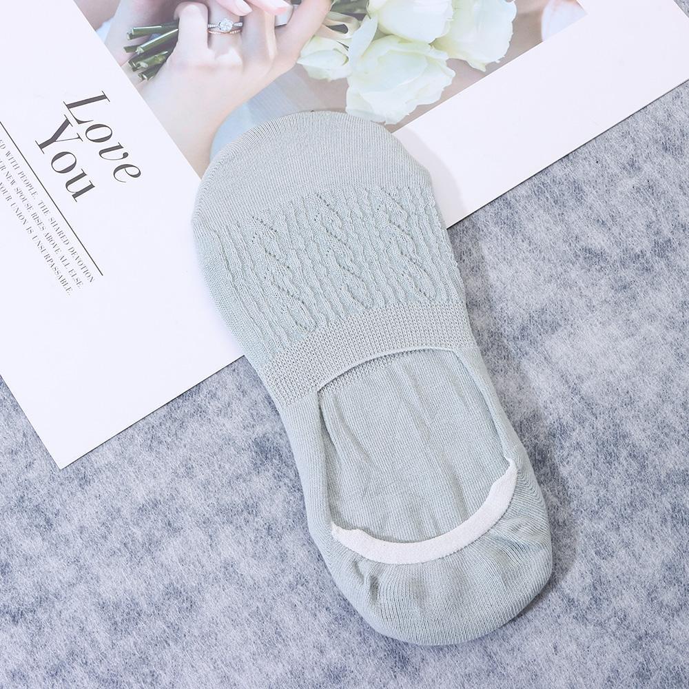 YVE Vớ Thuyền Bằng Cotton Vô Hình Chống Trượt