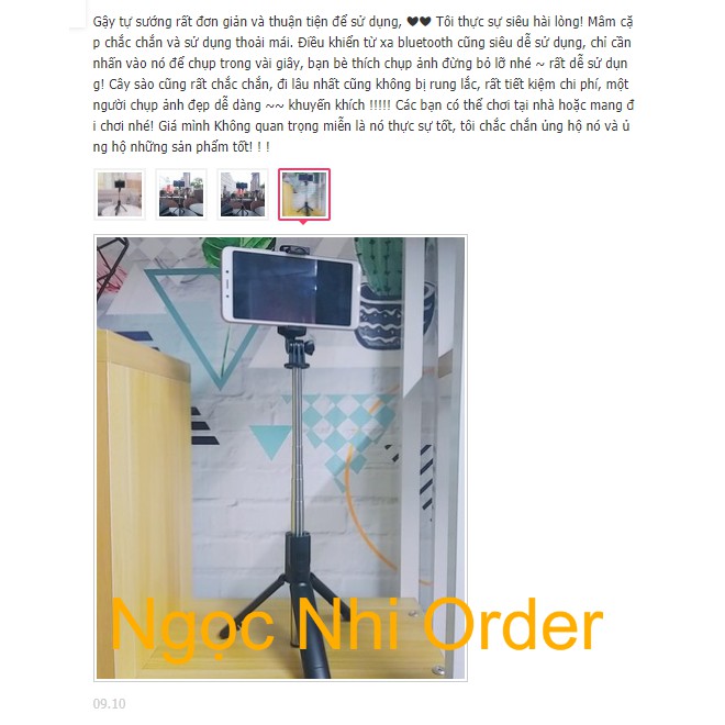 Gậy Chụp Ảnh Tự Sướng 3 in 1, Bluetooth ,Chân Đa Năng, Selfie, Livestream | BigBuy360 - bigbuy360.vn