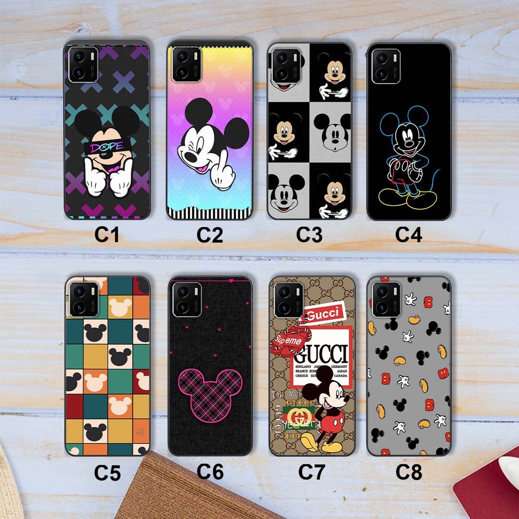 Ốp Vivo Y15s in hình MICKEY cute dễ thương , gấu cute đẹp vui nhộn đáng yêu