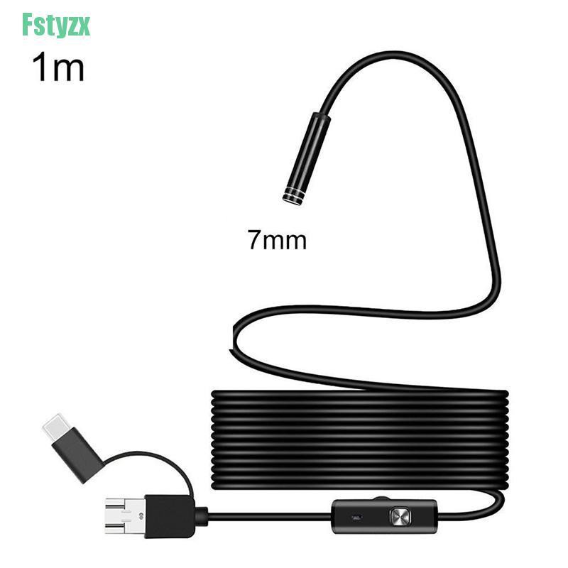 Camera Nội Soi Ftyzx 3 Trong 1 Usb Type-C 5.5 / 7 / 8mm Lens Hd Camera Ip68