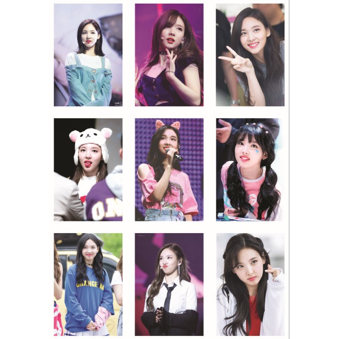 Lomo card ảnh thành viên TWICE - NAYEON full 72 ảnh