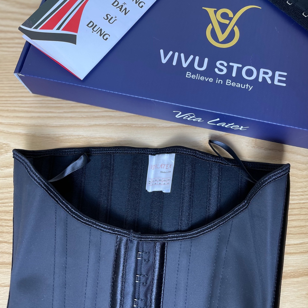 Combo Đai Nịt Bụng Latex "Thế Hệ Mới" Hàng Đặc che mỡ lưng, giảm mỡ bụng - Kèm Thanh Nới và Lót