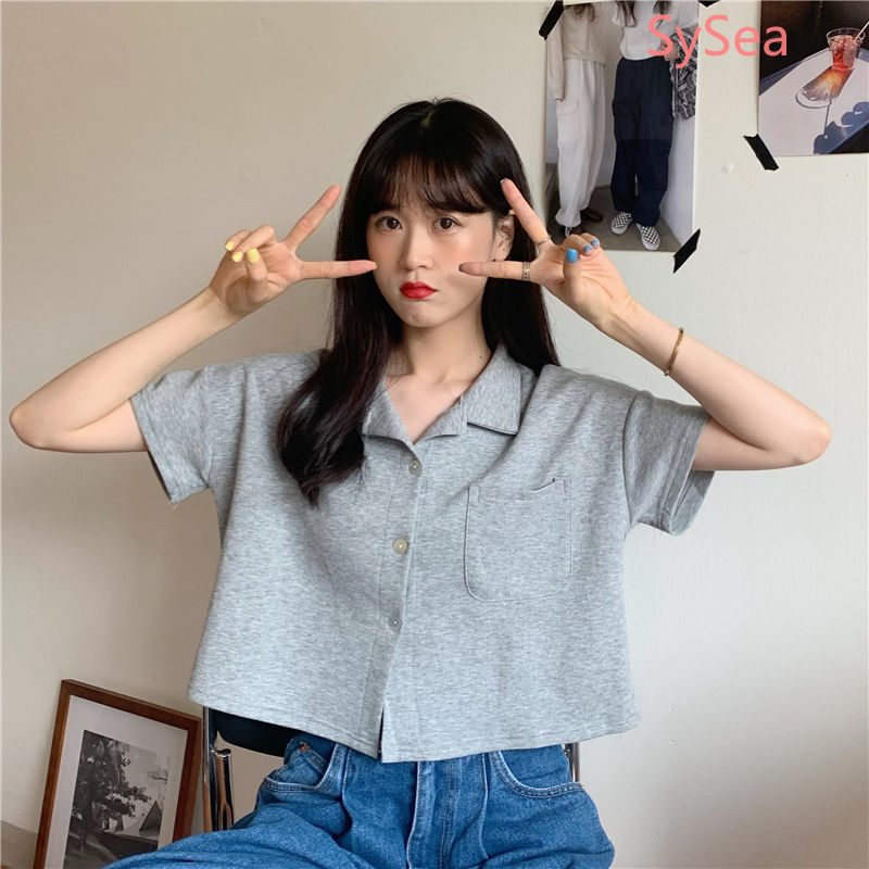 Áo Thun Polo Ngắn Tay Dáng Rộng Thời Trang Mùa Hè Cho Học Sinh | BigBuy360 - bigbuy360.vn