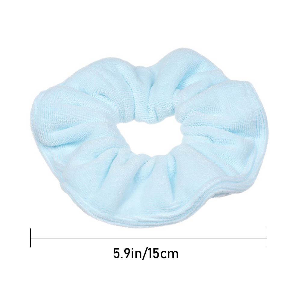 Dây buộc tóc thể thao bằng sợi micro co giãn thấm hút tốt thiết kế xinh xắn dành cho nữ