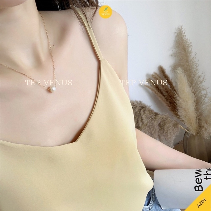 Áo 2 Dây Trơn Von Cao Cấp Tep Venus - A2D010
