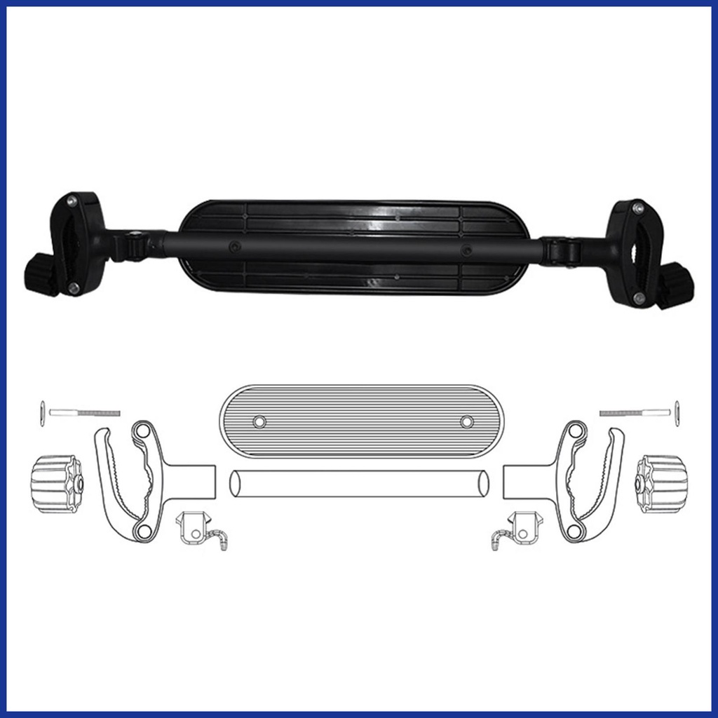 Bàn Đạp Để Chân Gắn Xe Đẩy Em Bé Trọng Lượng Nhẹ Chống Trượt