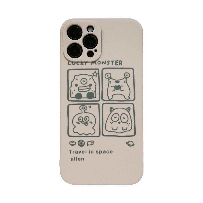 (SIÊU RẺ) Ốp lưng iphone lucky monster siêu cute 6/6plus/6s/6splus/7/7plus/8/8plus/x/xr/xs/11/12/13/pro/max/plus/promax