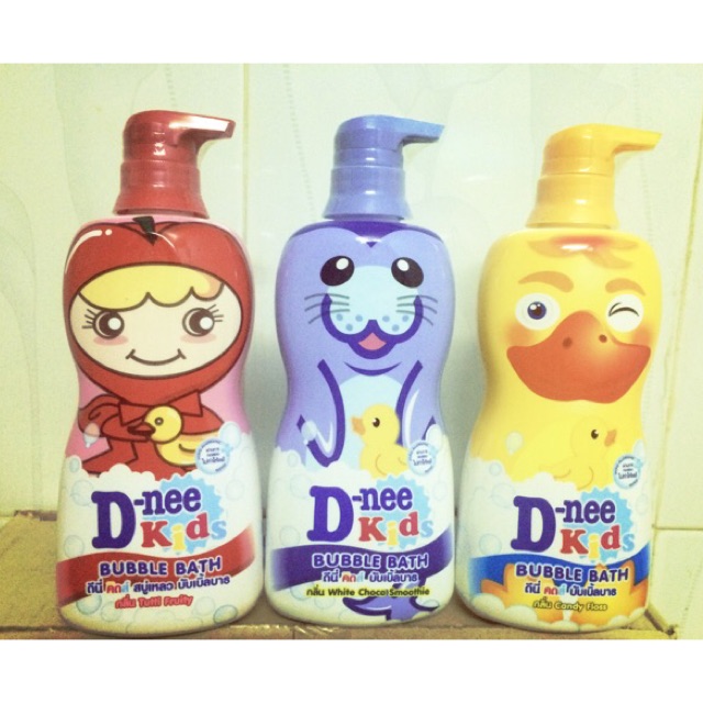 Combo 2 Chai Sữa Tắm Gội Dnee-Kid Hình Thú 400ml