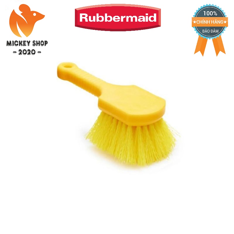Bàn Chải Cầm Tay Cán Ngắn Nhỏ RUBBERMAID FG9B2900YEL