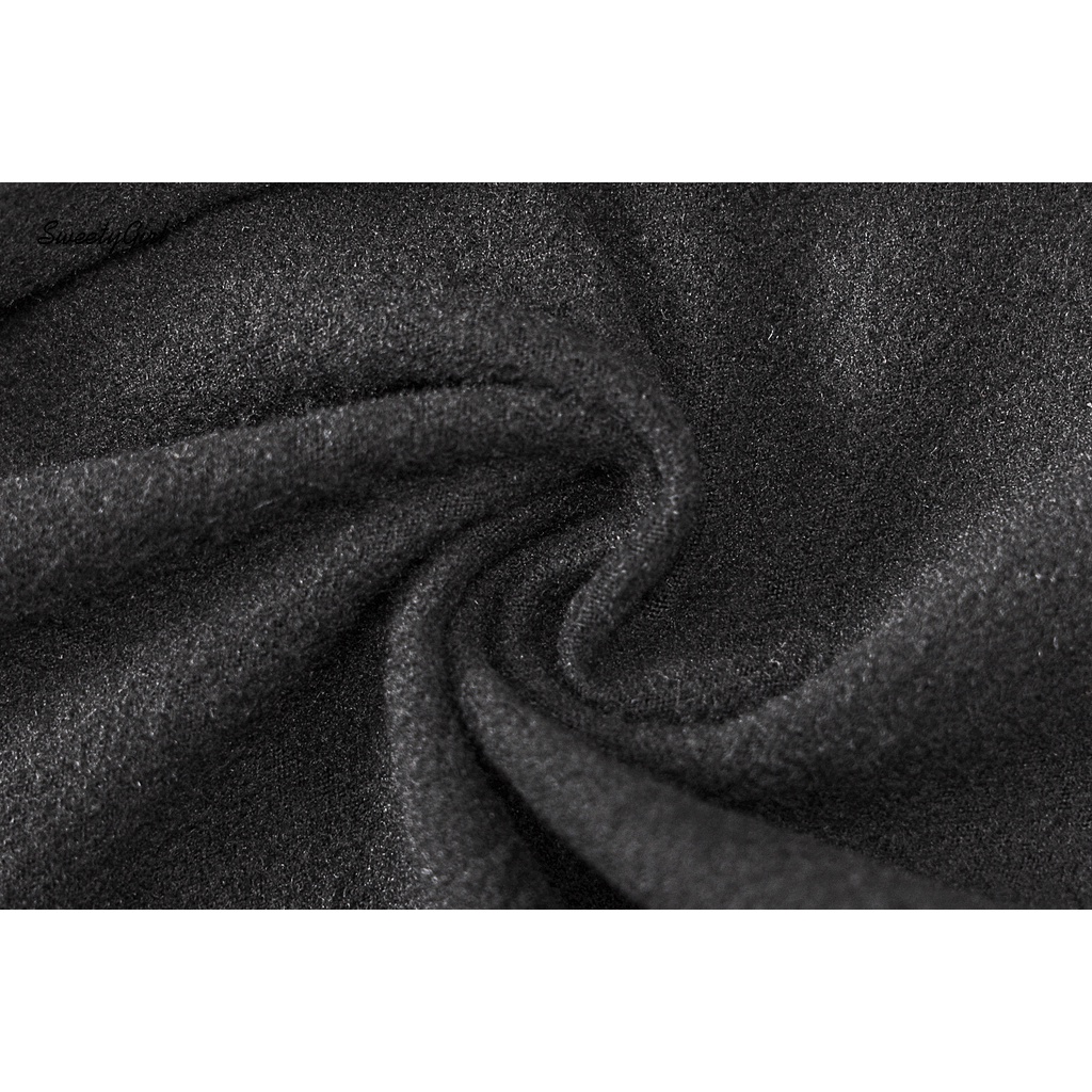 Đầm Cổ Cao Tay Dài Xẻ Tà Màu Trơn Thời Trang Quyến Rũ Cho Nữ 2022