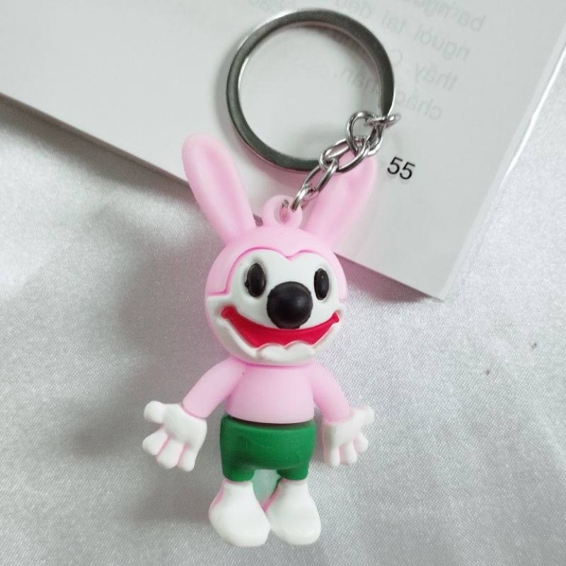 Móc Khoá Đẹp Cute Giá Rẻ Hình Thú Hoạt Hình Dễ Thương Nhựa Dẻo Silicon