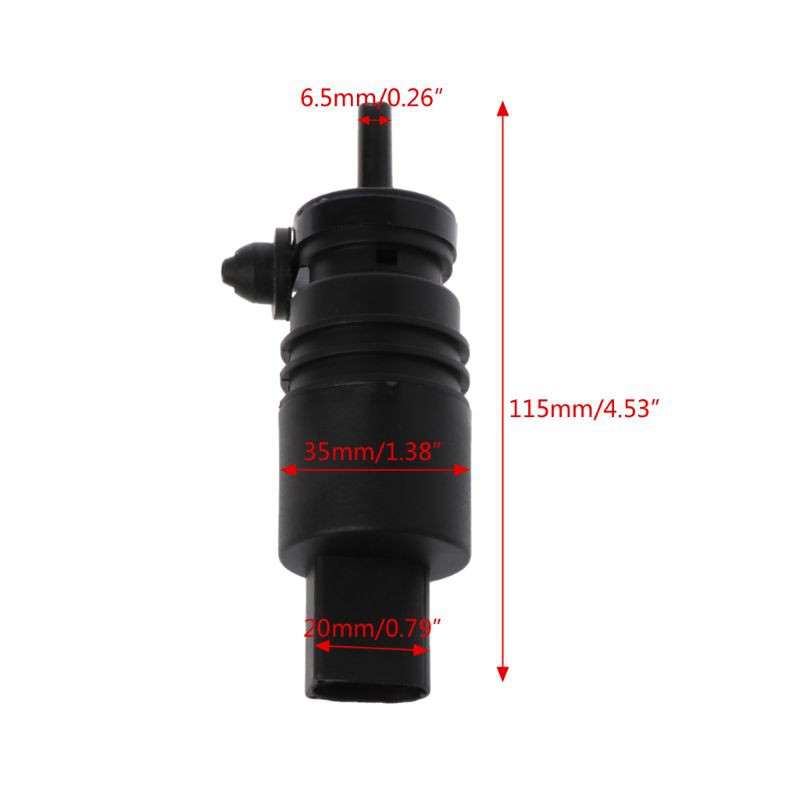 Thiết bị bơm rửa kính chắn gió bền bỉ tiện dụng cho xe BMW E46 E38 E39 E60 E