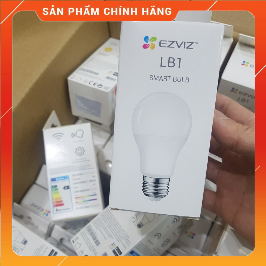 Đèn LED thông minh EZVIZ CS-HAL-LB1-LCAW  bật tắt từ xa qua app điện thoại - Hàng chính hãng