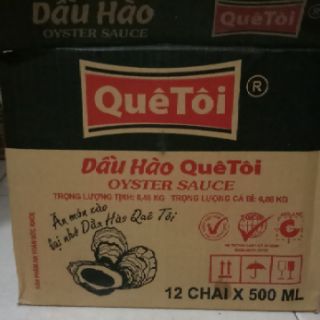 DẦU HÀO QUÊ TÔI CHAI 500ML tem mới