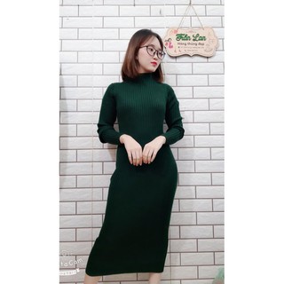 Đầm len hàng si tuyển chọn