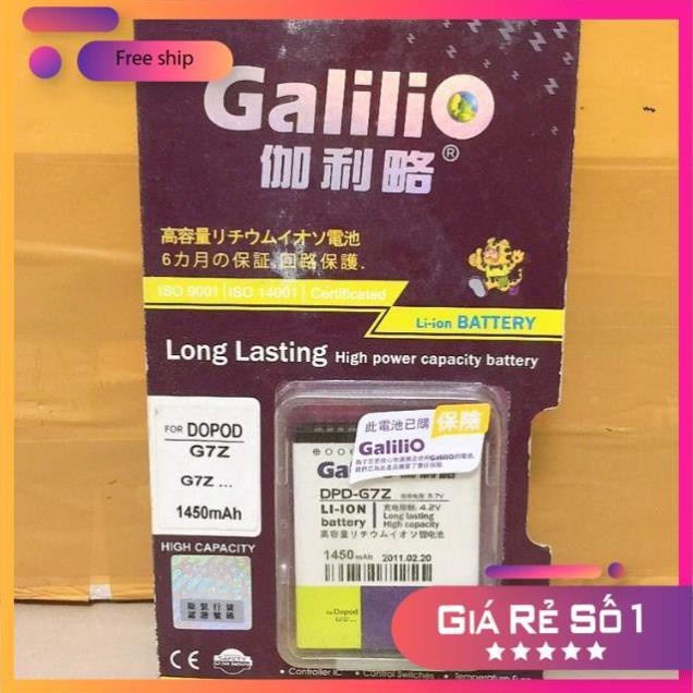 Pin điện thoại Galilio cho DOPOD G7Z (1450mAh)