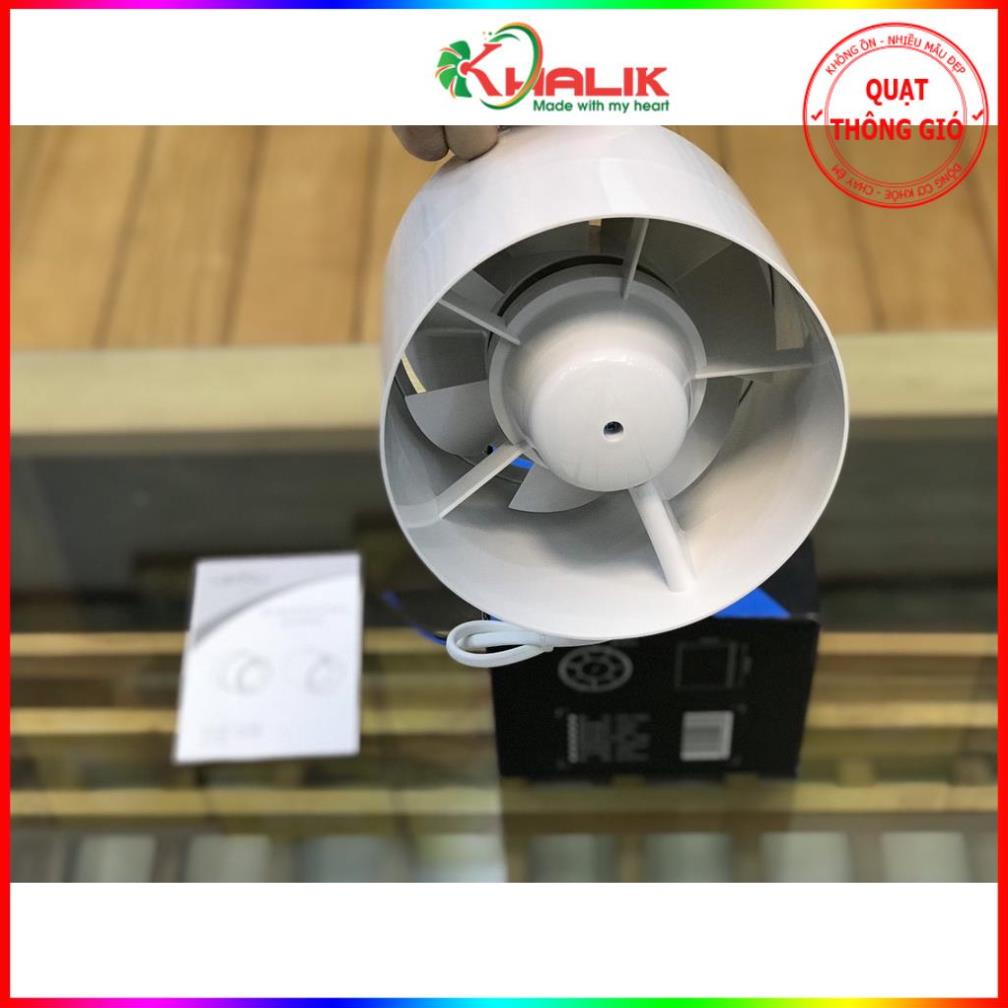 💎Tổng kho KHALIK💎 Quạt thông gió đường ống đồng trục có nắp che LAVFILL LFI-09SI / 13SI