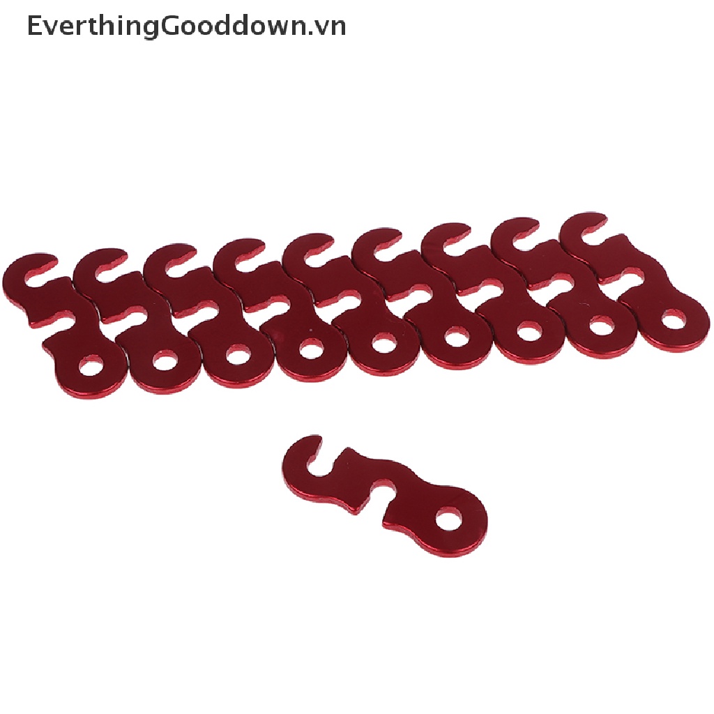 Everthinggear 10 Dụng Cụ Điều Chỉnh Dây Lều Bằng Hợp Kim Nhôm Tháo Gỡ Nhanh