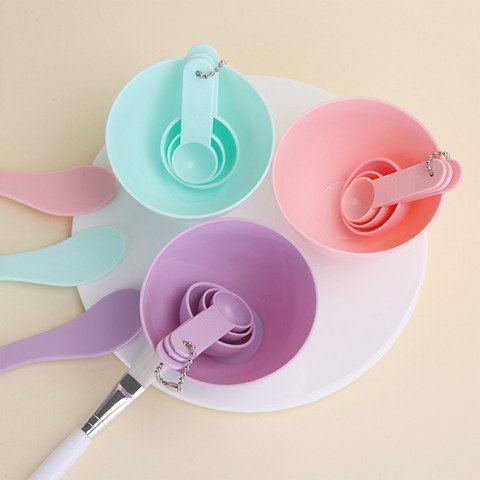 Bộ Dụng Cụ Trộn Đắp Mặt Nạ Bằng Nhựa Cao Cấp Lameila Mask Bowl 9064