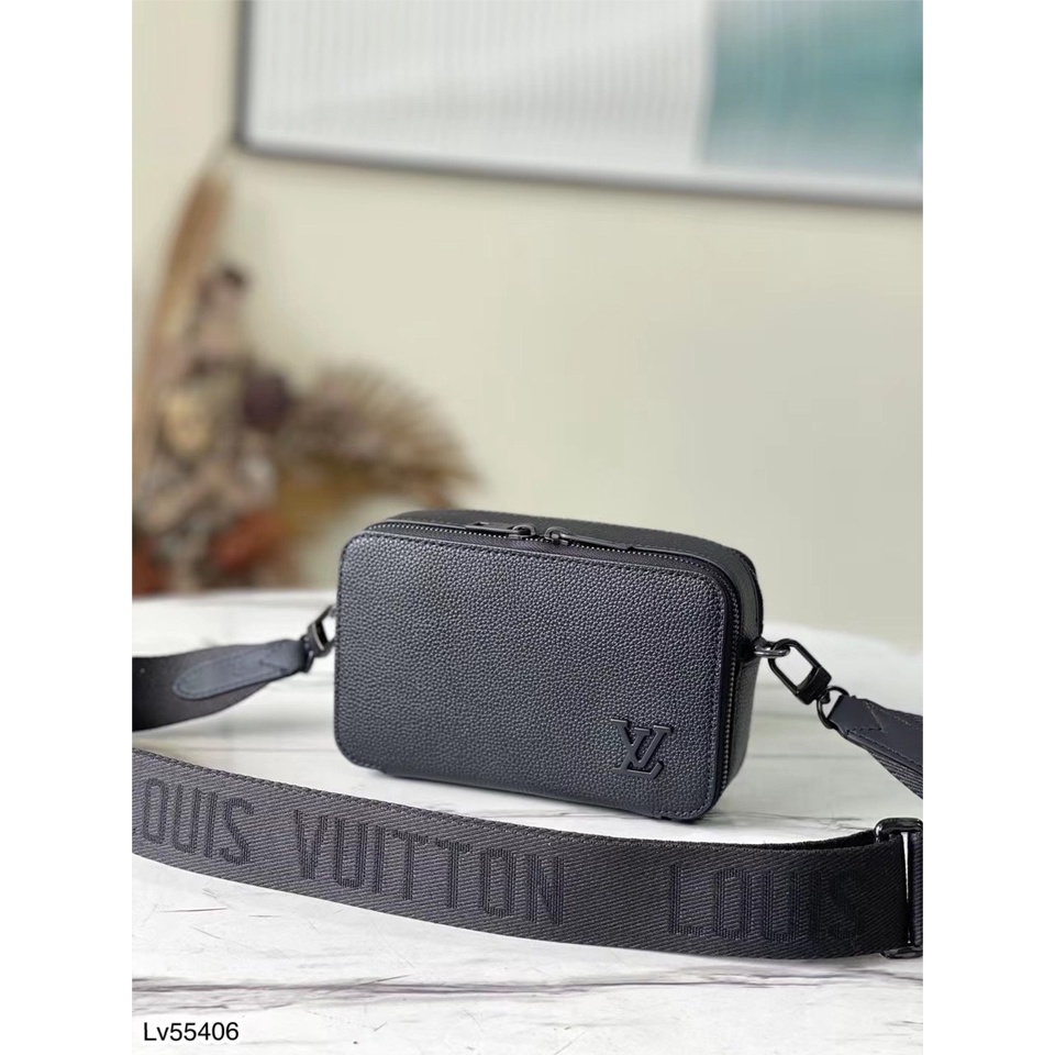 Túi đeo chéo Lv nam size 16 full box cao cấp