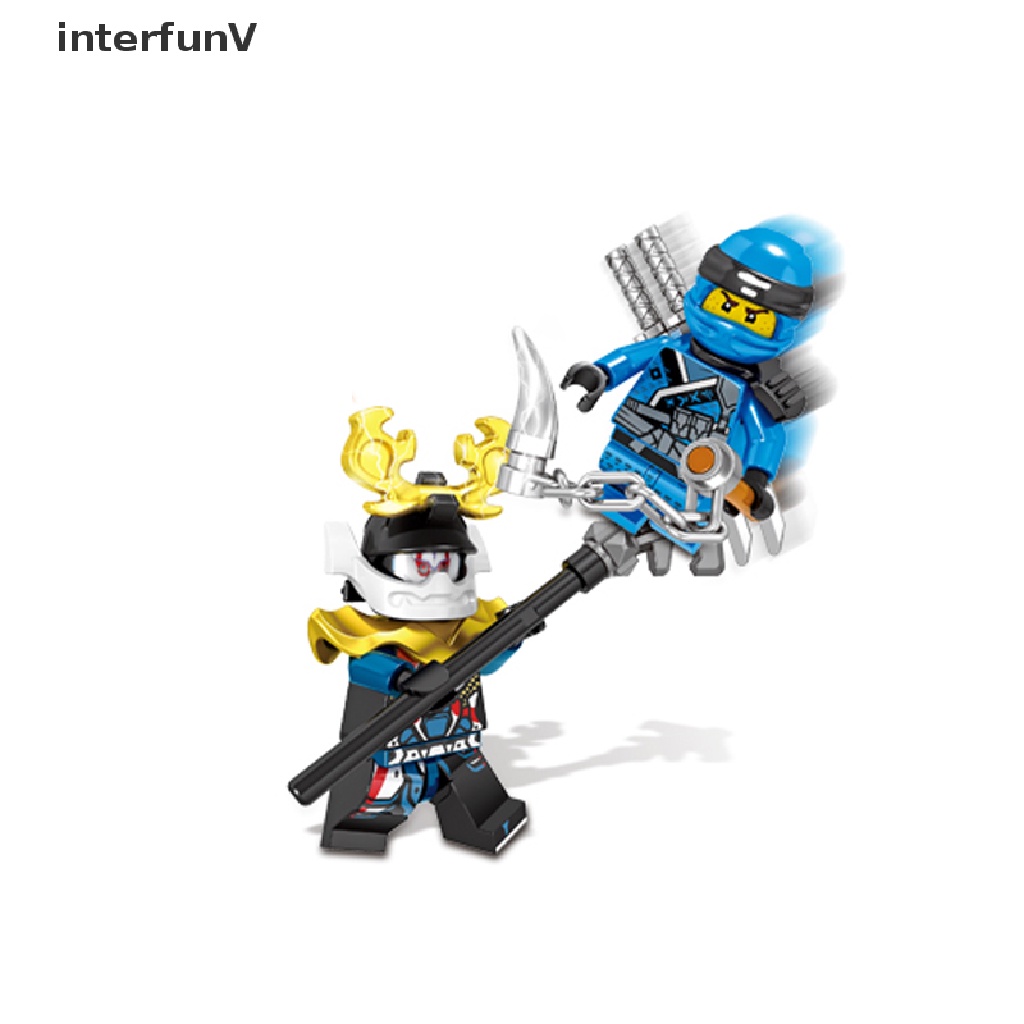 Set 24 Mô Hình Nhân Vật Ninjago Kai Jay Sensei Wu Master