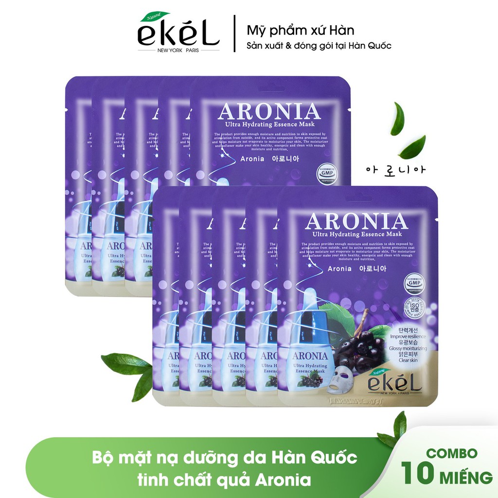 10 miếng mặt nạ quả Aronia Ekel