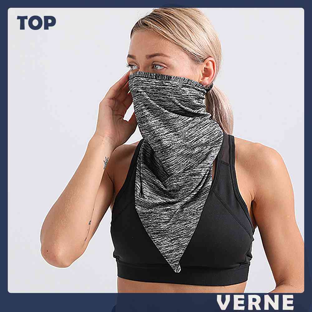 Khẩu Trang Thể Thao Chống Bụi Màu Trơn Thoáng Khí VERNE