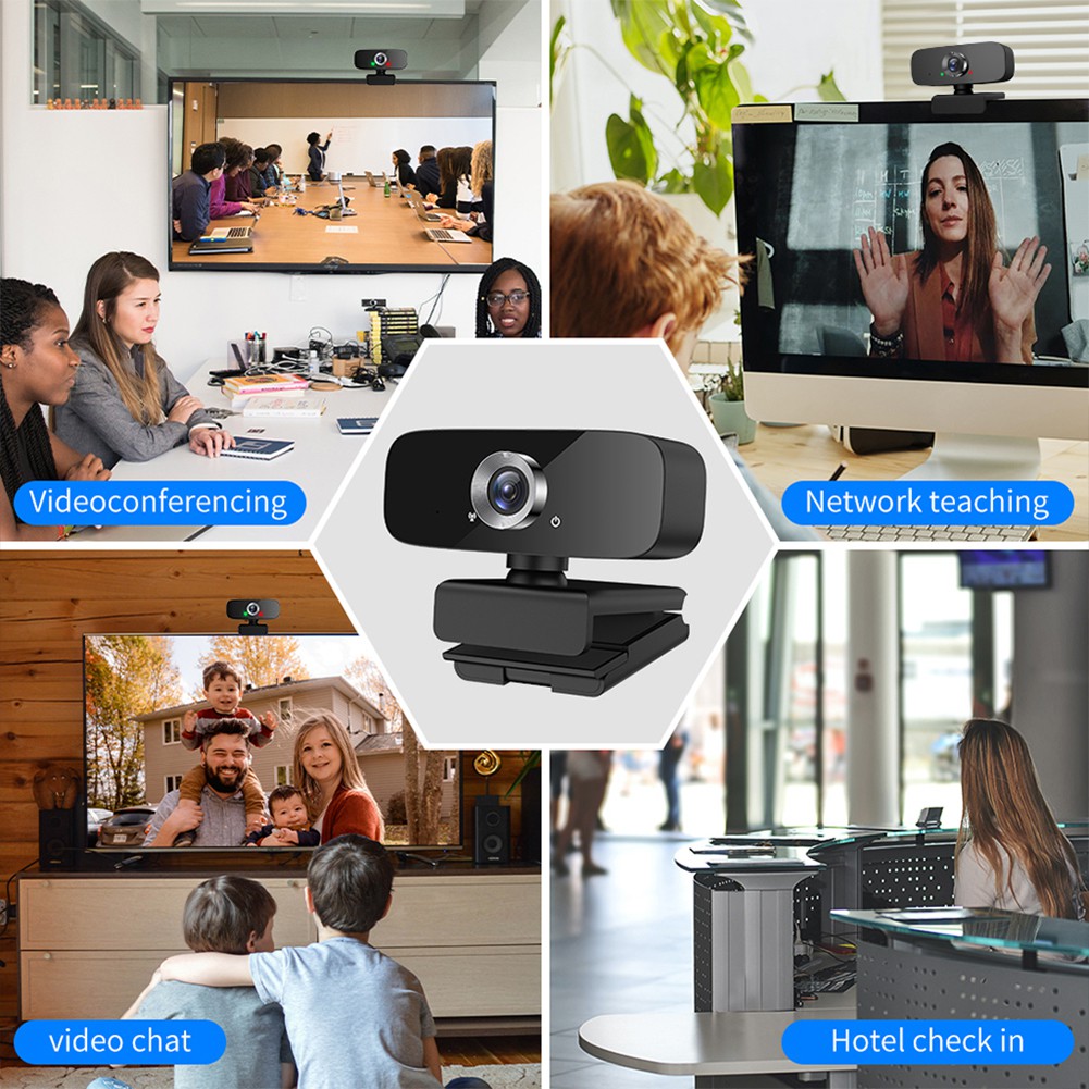 Webcam 1080p Hd Có Cổng Usb Cho Máy Tính | BigBuy360 - bigbuy360.vn